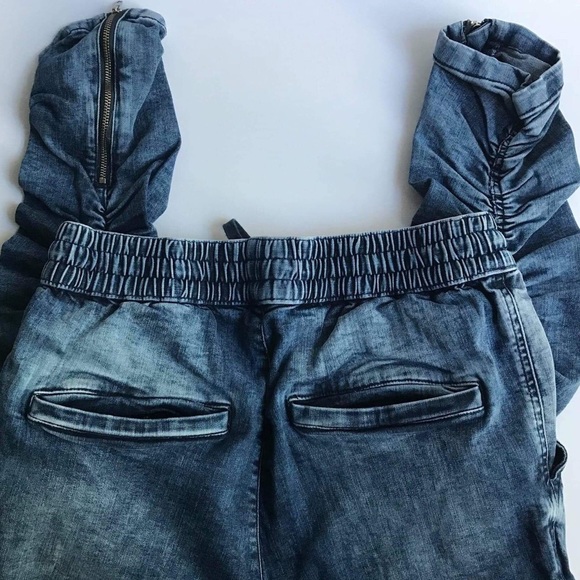 h&m denim jogger jeans